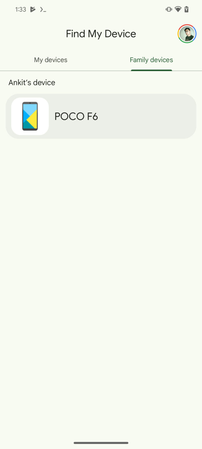 Find My Device now lets you track family devices with latest update