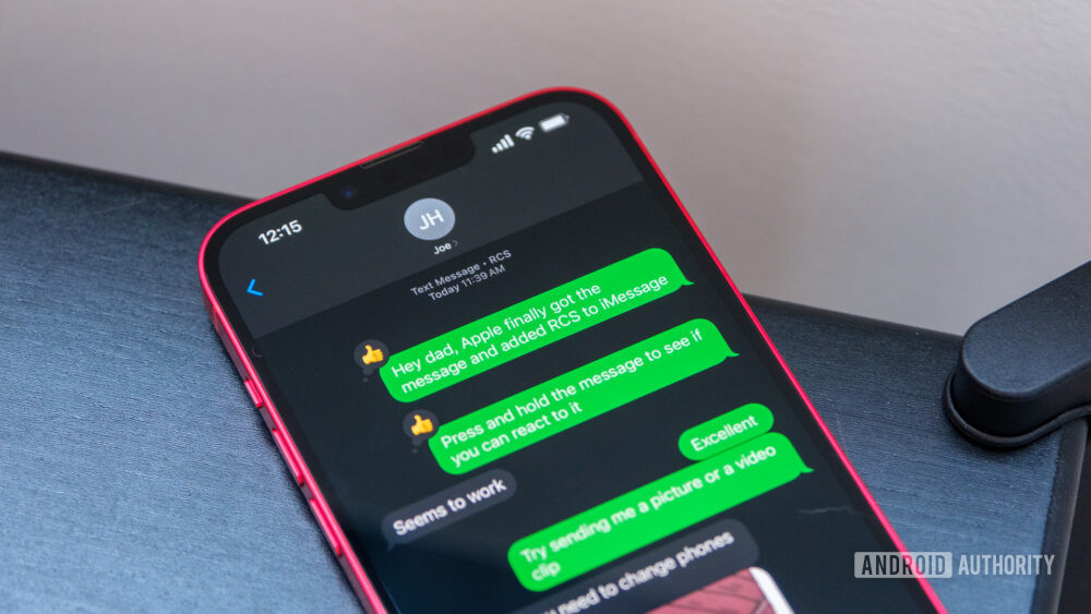 Android-iOS RCS messaging has an annoying problem and it’s probably
