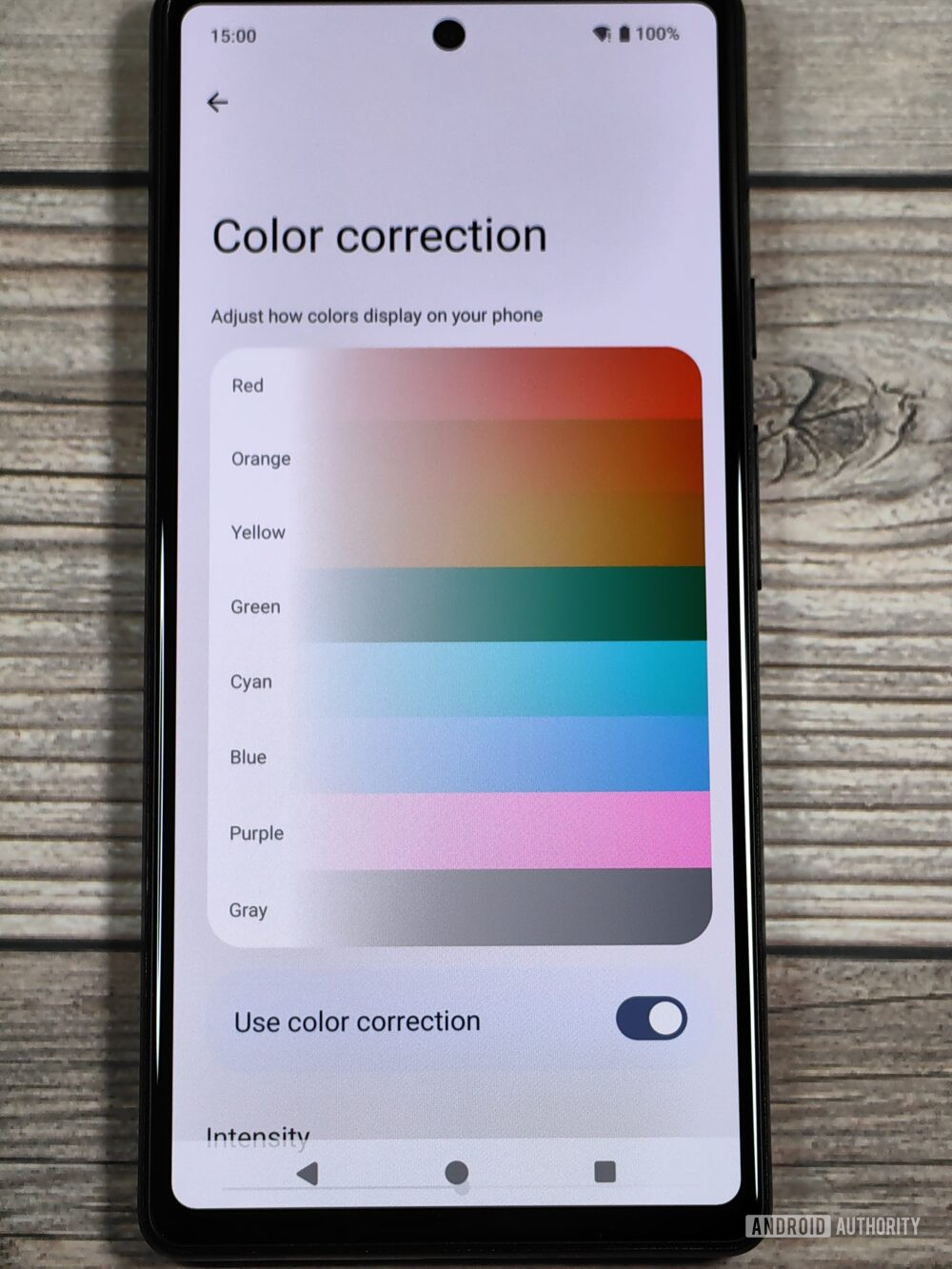 Android Color Correction Android 15 may soon be even more accessible for color blind users ...