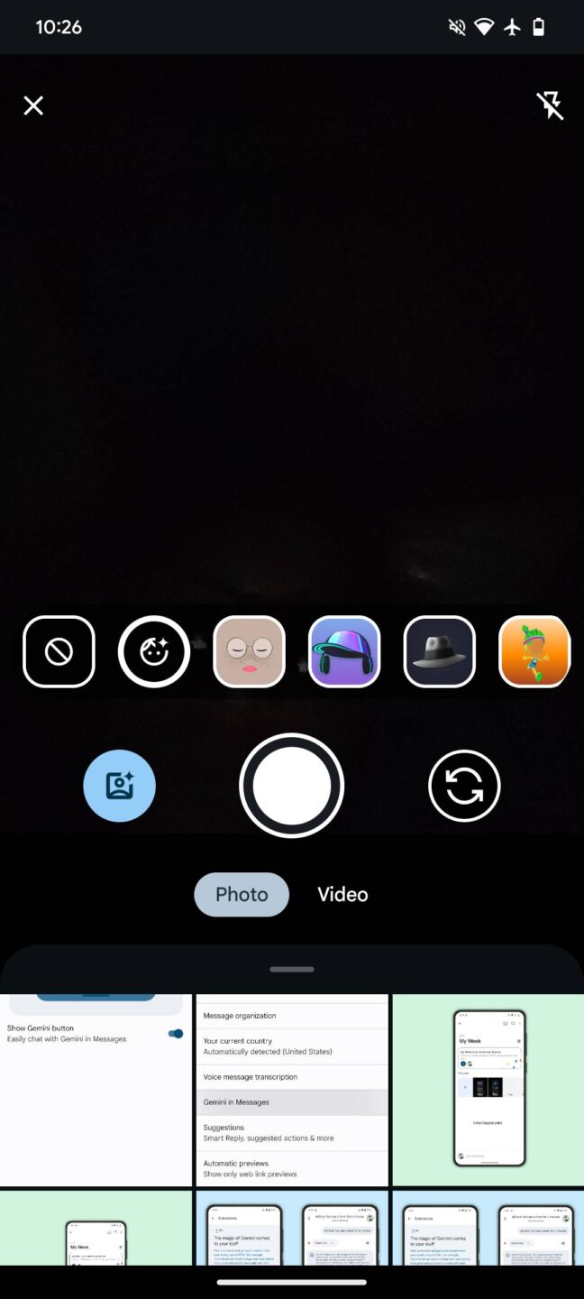 Google is testing Snapchat-like filters for Messages, here's our first ...