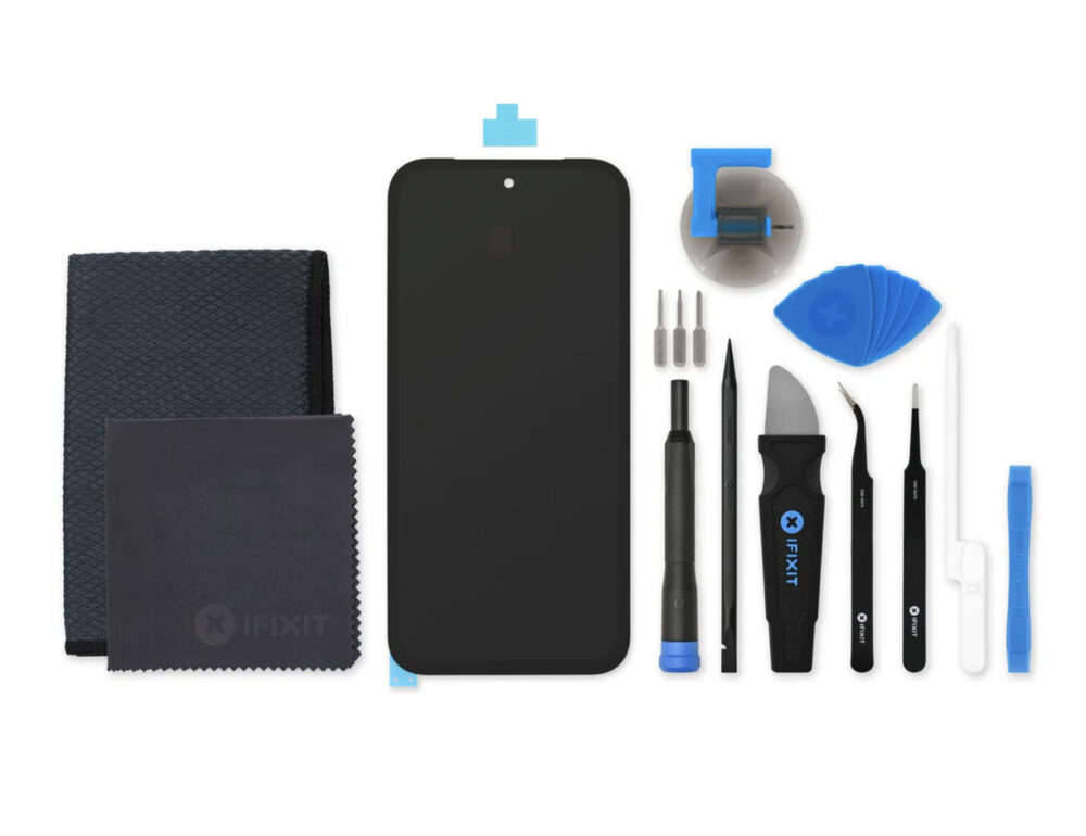 Pixel 8a spare parts are now available at iFixit - Ifixit Screen Replacement Kit