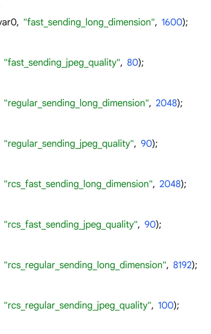 Google Messages RCS images may start looking a whole lot better