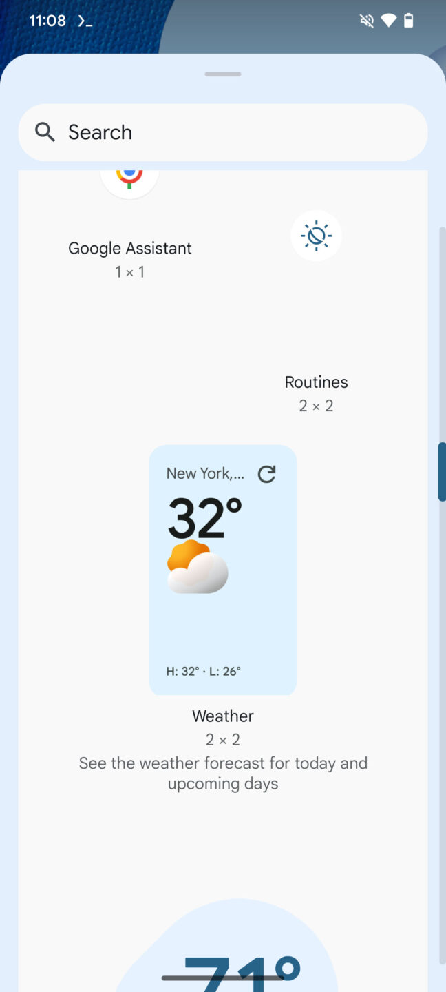 Three new Google weather widgets may hit Android soon - Android Authority