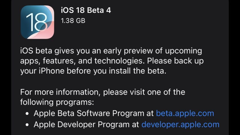 Apple releases iOS 18 beta 4 to developers, here’s what’s new - Android ...