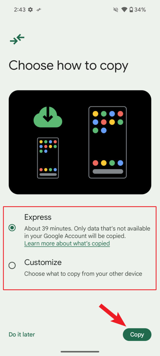 How to use Google's Pixel 9 transfer tool to restore more old data ...
