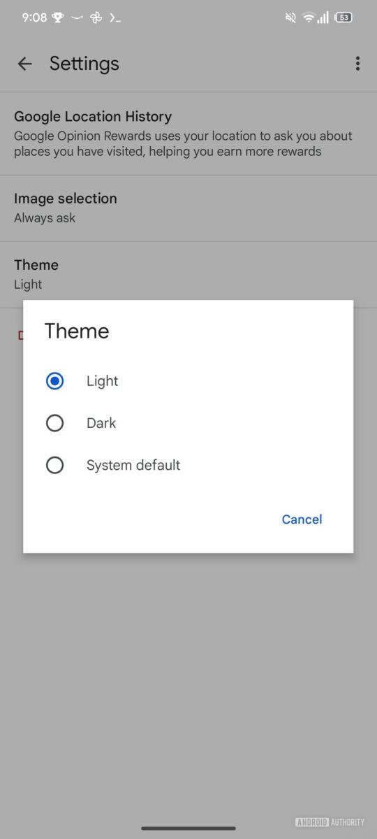 Google Opinion Rewards could soon get a dark theme (Updated: Rolling out)
