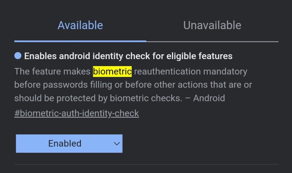 Chrome for Android password biometrics get long-overdue tweak - Android ...