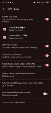 Latest Google Messages update brings back dual-SIM RCS (again)