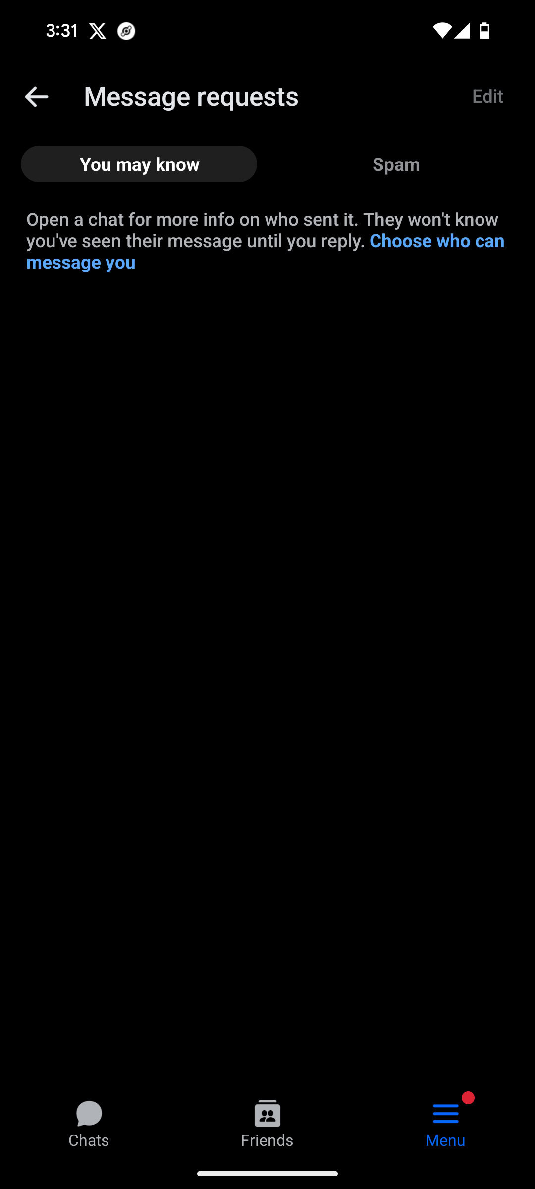 How to check Message Requests on Facebook Messenger 3