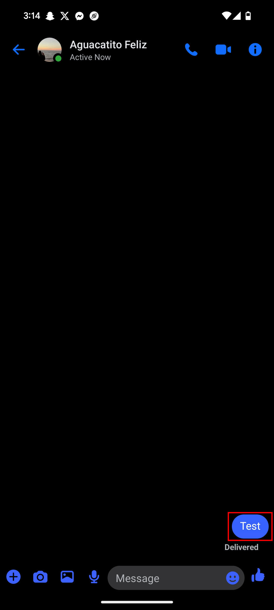 How to delete messages on Facebook Messenger app 1