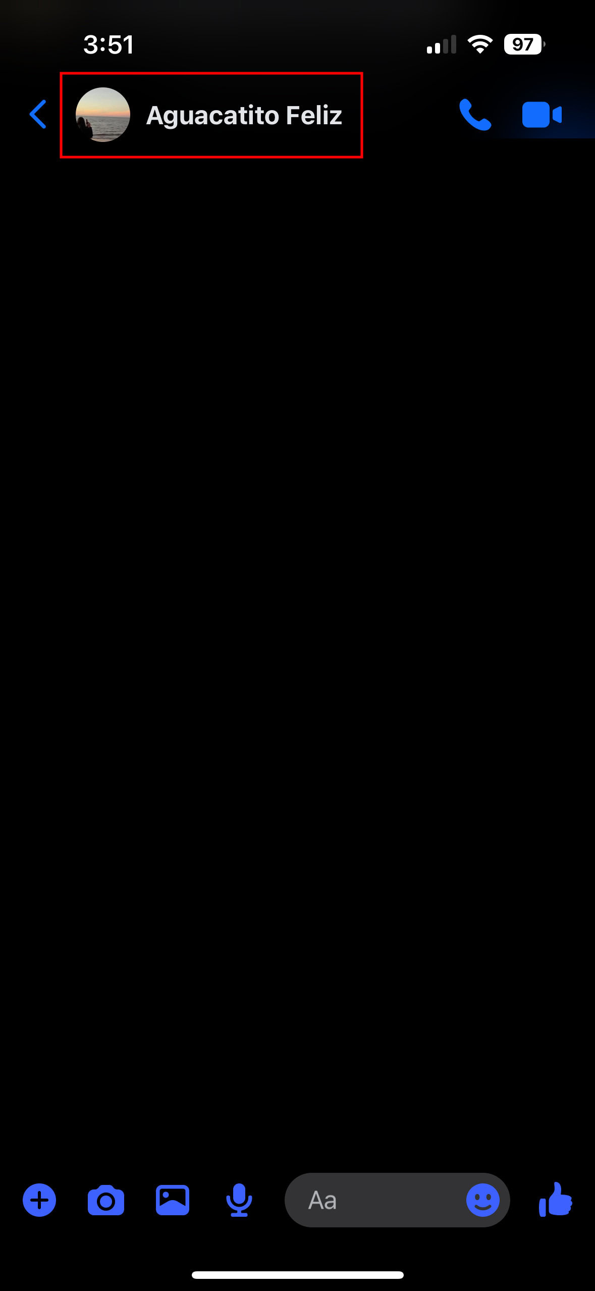 How to turn on Disappearing Messages on Messenger for iPhone 1