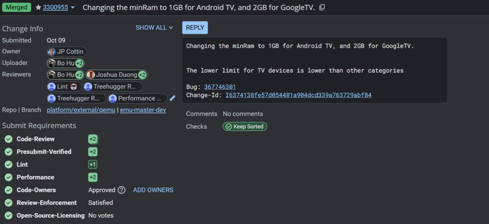 Android Tv Ram Requirements Are Taking A Dip Android Authority