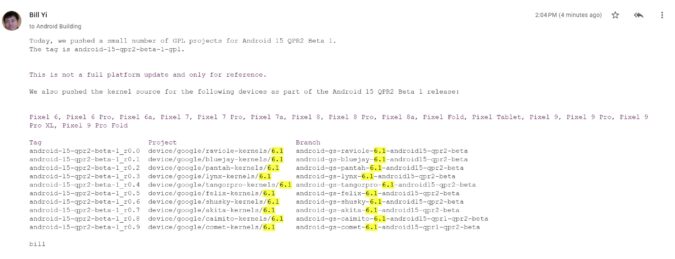 Android 15 QPR2 is upgrading the Linux kernel on Pixel phones - Android ...
