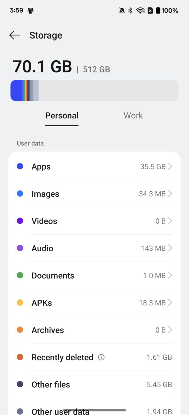 One Plus Storage How the OnePlus 13 is freeing up storage space - Android Authority