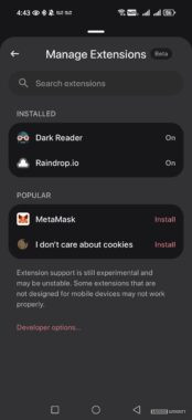 How to use Chrome extensions on an Android browser - Android Authority