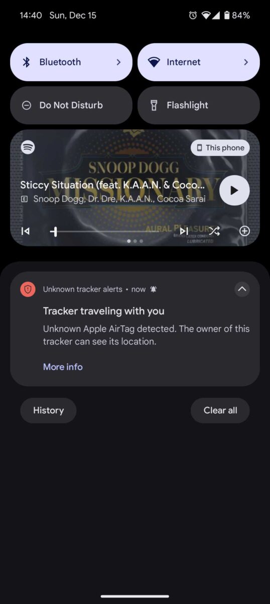 Google and Apple's unknown tracker alert needs this one big feature