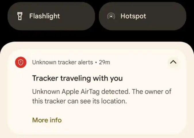 Google and Apple's unknown tracker alert needs this one big feature