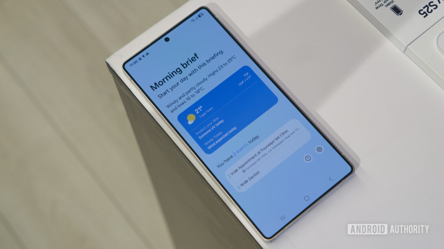 YOUR DAILY BRIEF SAMSUNG visual data 4