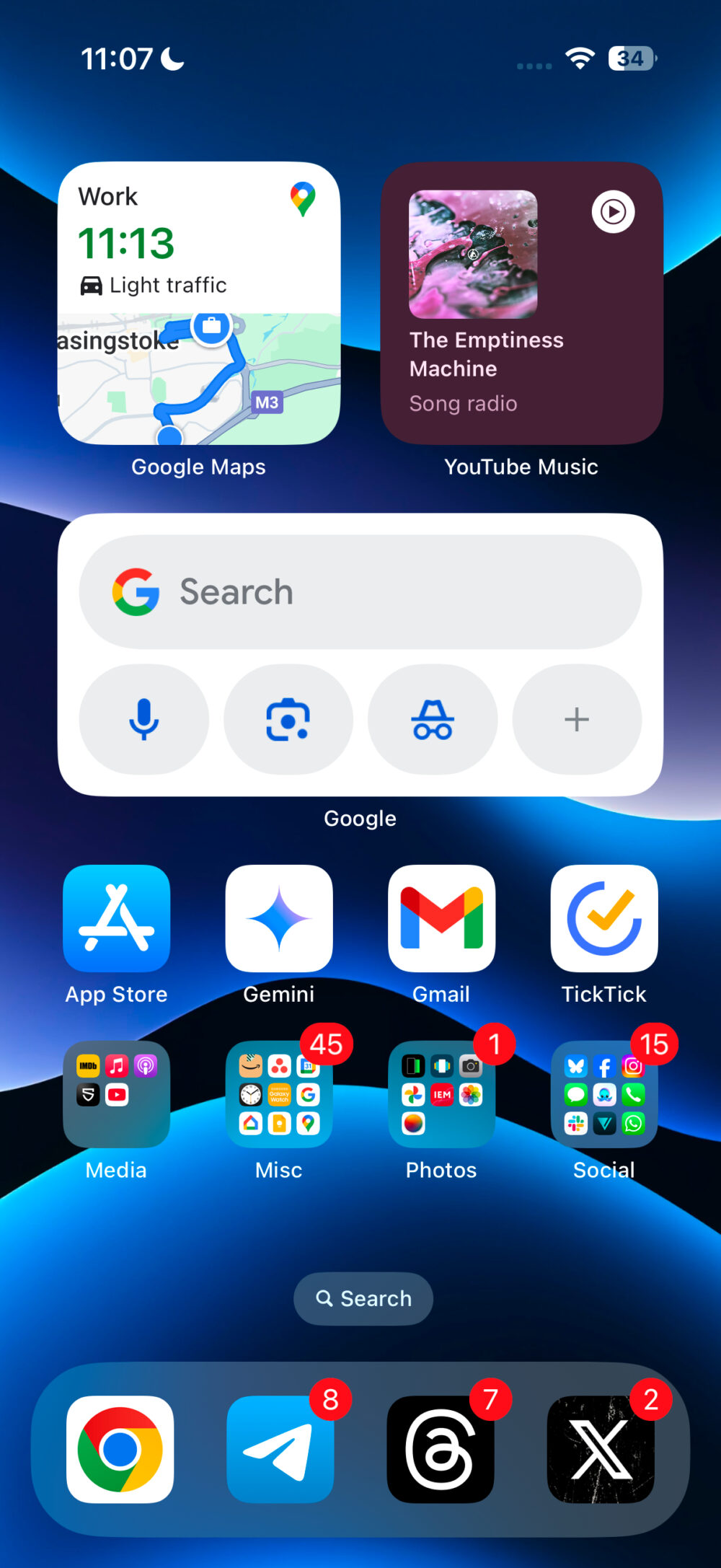 Widget Not Real Google's widgets have a big problem on Android, but not on iPhone
