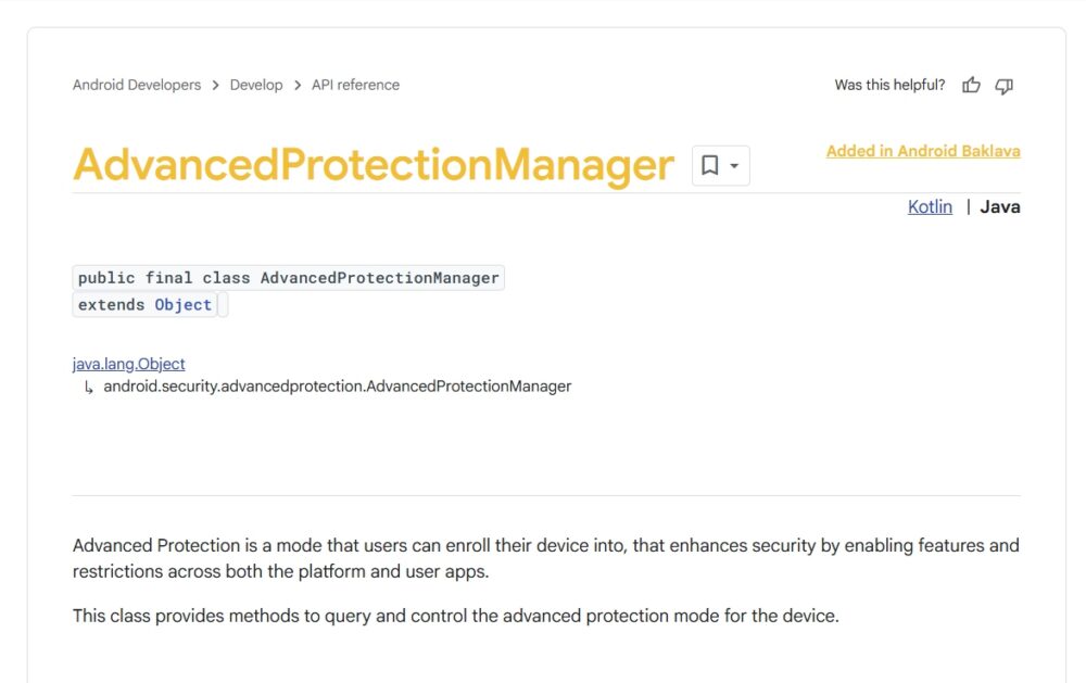 Android 16 beefs up security with new Advanced Protection API - Android ...