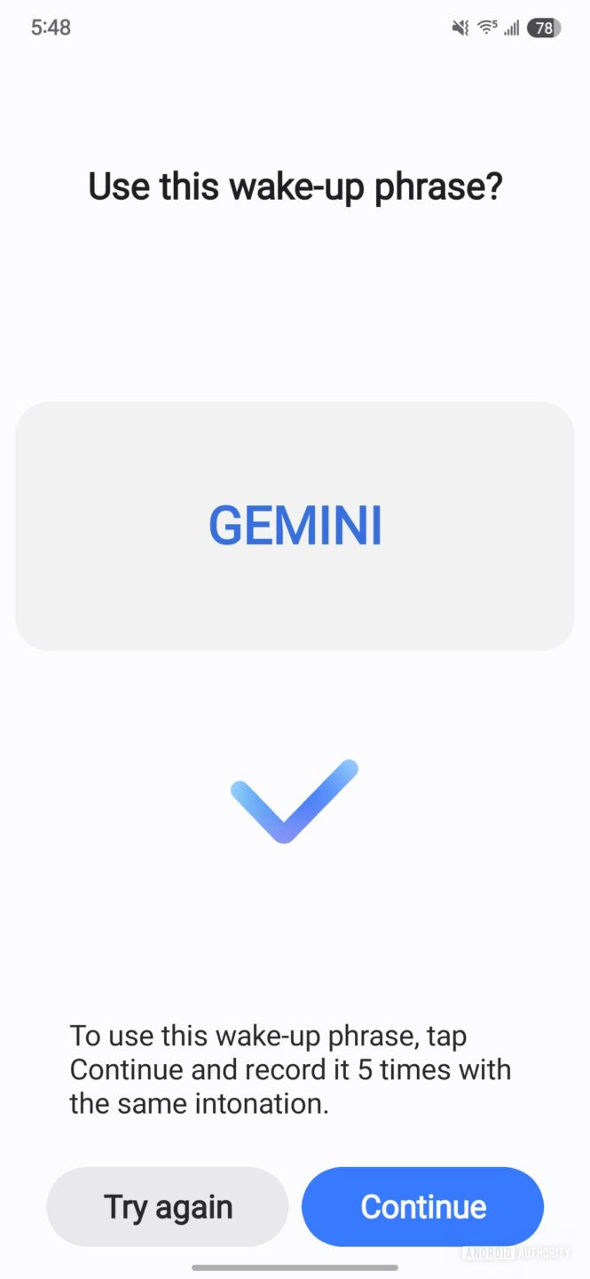 You can set a custom wake word for Bixby on the Galaxy S25, but will ...
