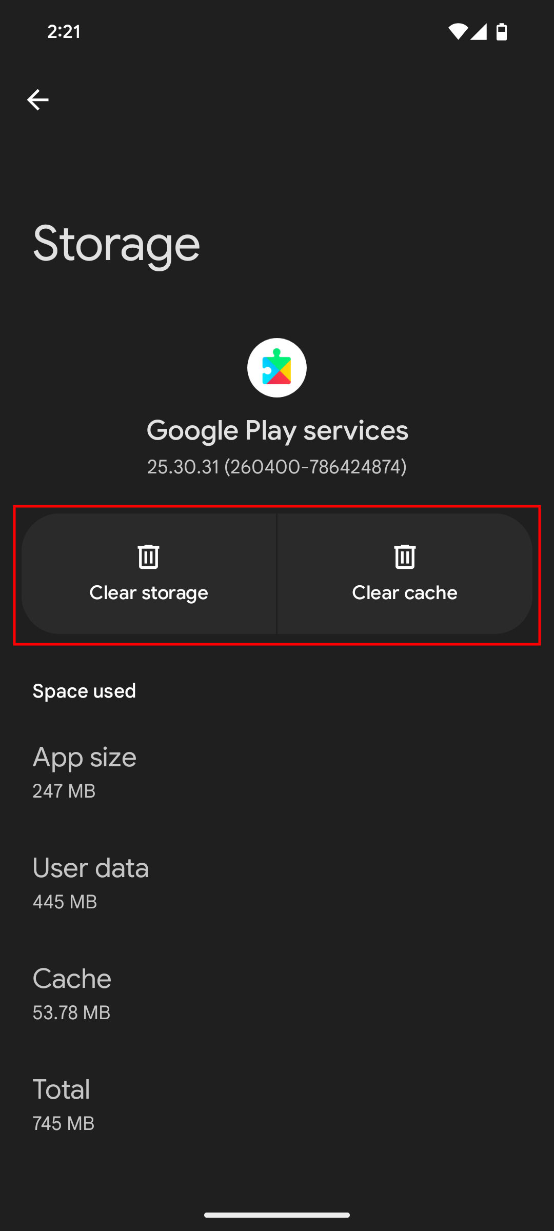 How to clear cache and storage on Android 16 5