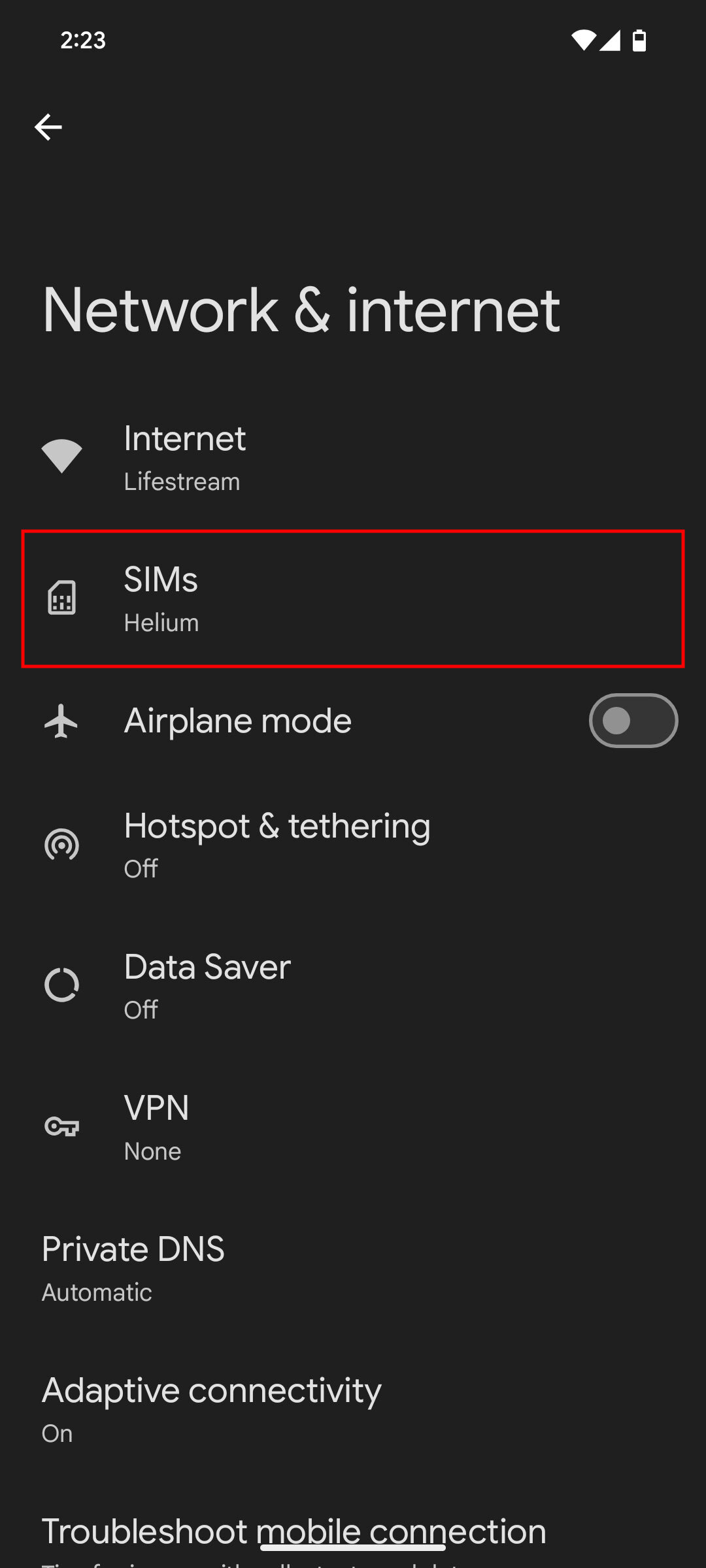 How to reset APN on Android 16 2