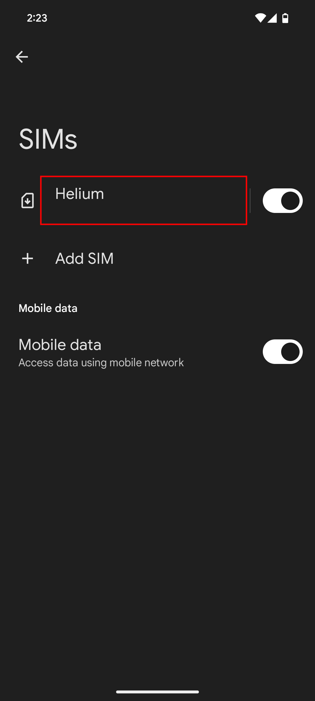 How to reset APN on Android 16 3