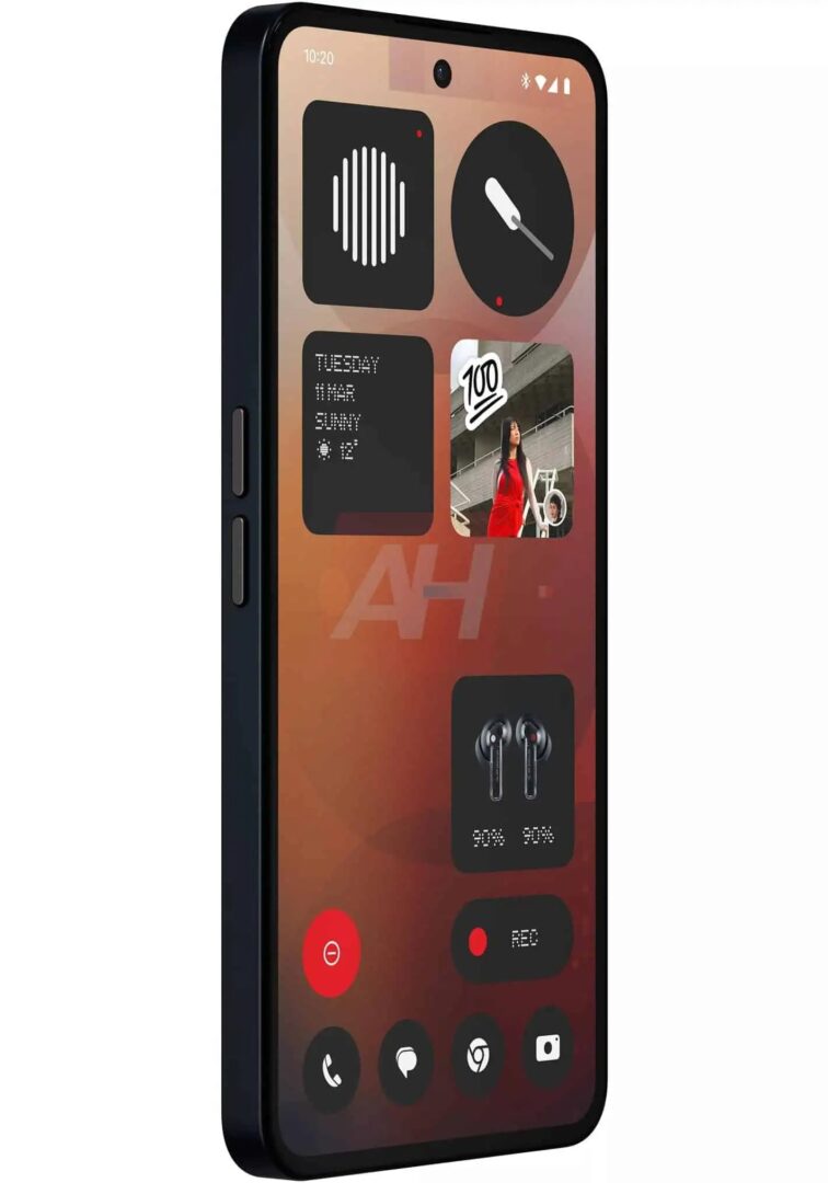 Leaked Nothing Phone 3a series renders show off Glyph, extra hardware key