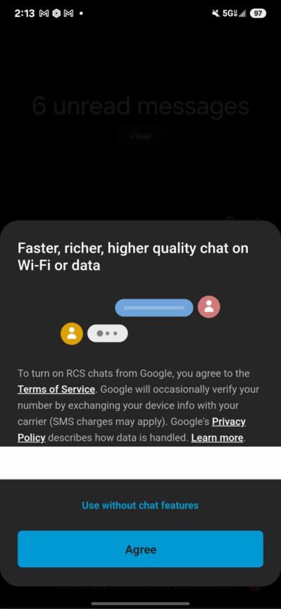 RCS support returns to Samsung Messages on the Galaxy S25 series