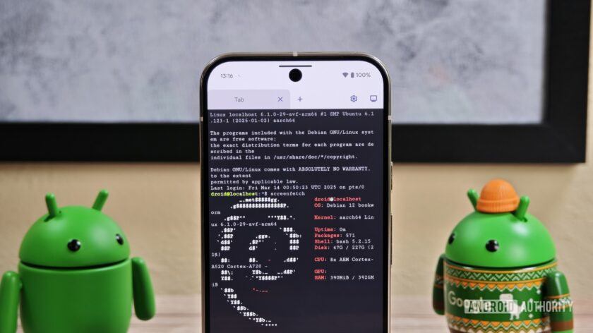Android's Linux Terminal app adds tabs so you can multitask more easily ...