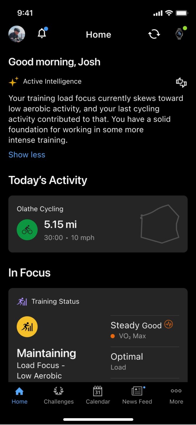 Garmin Connect Plus brings advanced tool for fitness enthusiasts ...