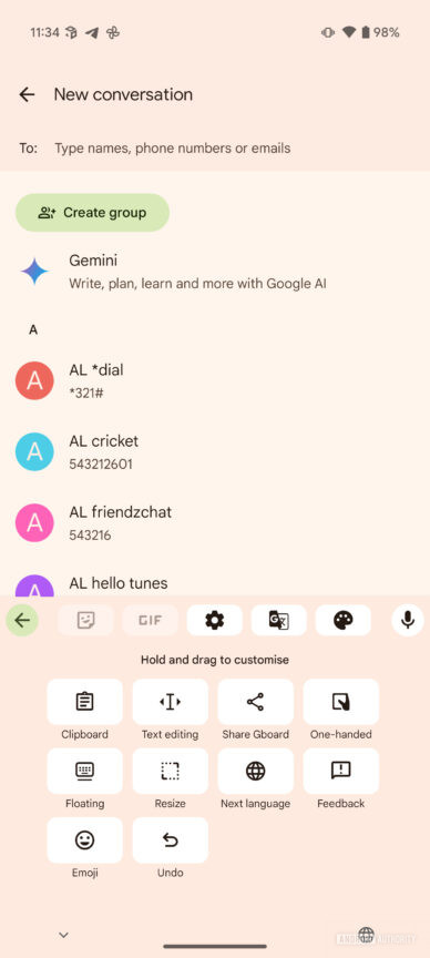Gboard's undo/redo buttons are here, and here's why you'll want to use them