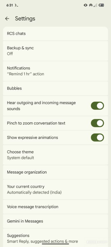 Google Messages could soon sport an Android 16-inspired look (APK ...