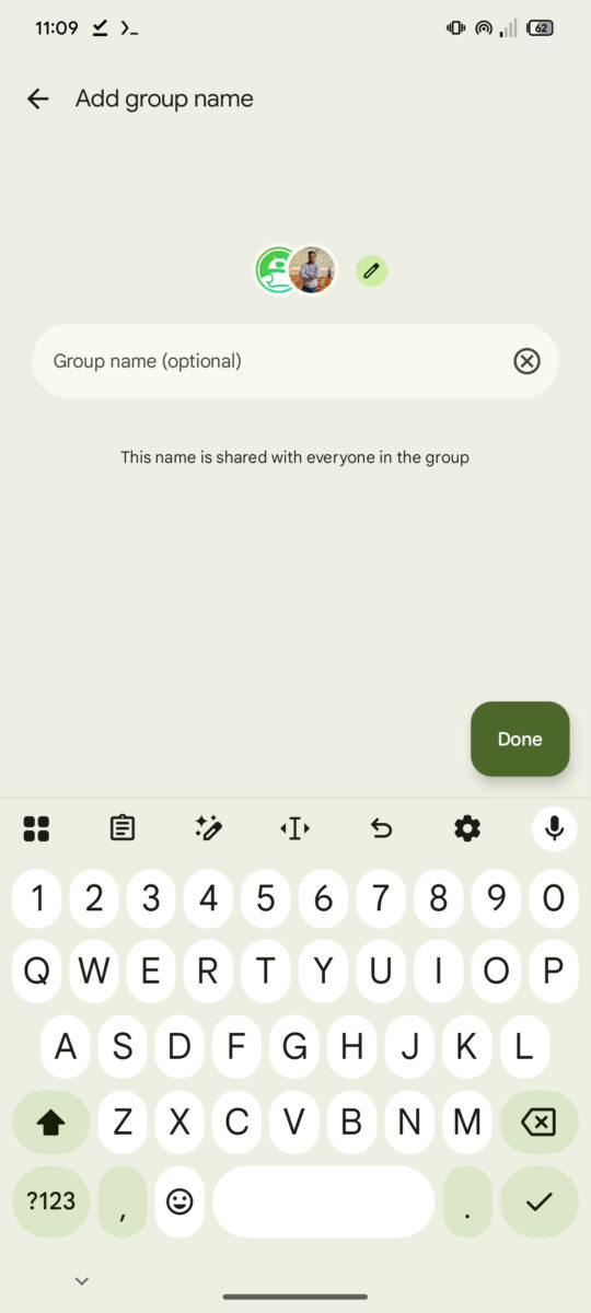 how to make a group chat on google messages android