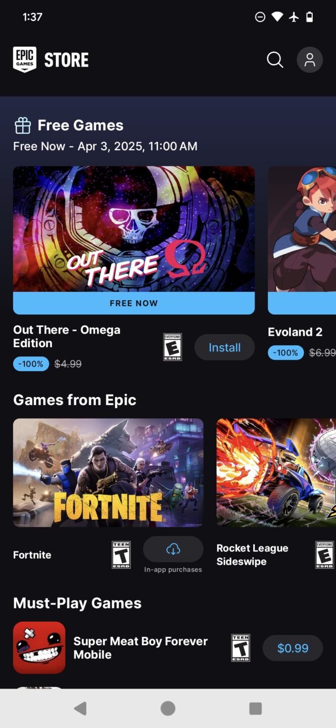 Epic Android This week's free Epic Store Android games have arrived - Android Authority