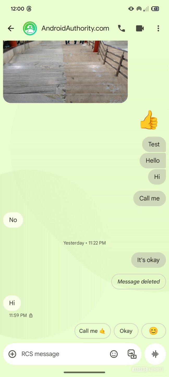 Here's how Google Messages will let you delete sent RCS texts - Android ...