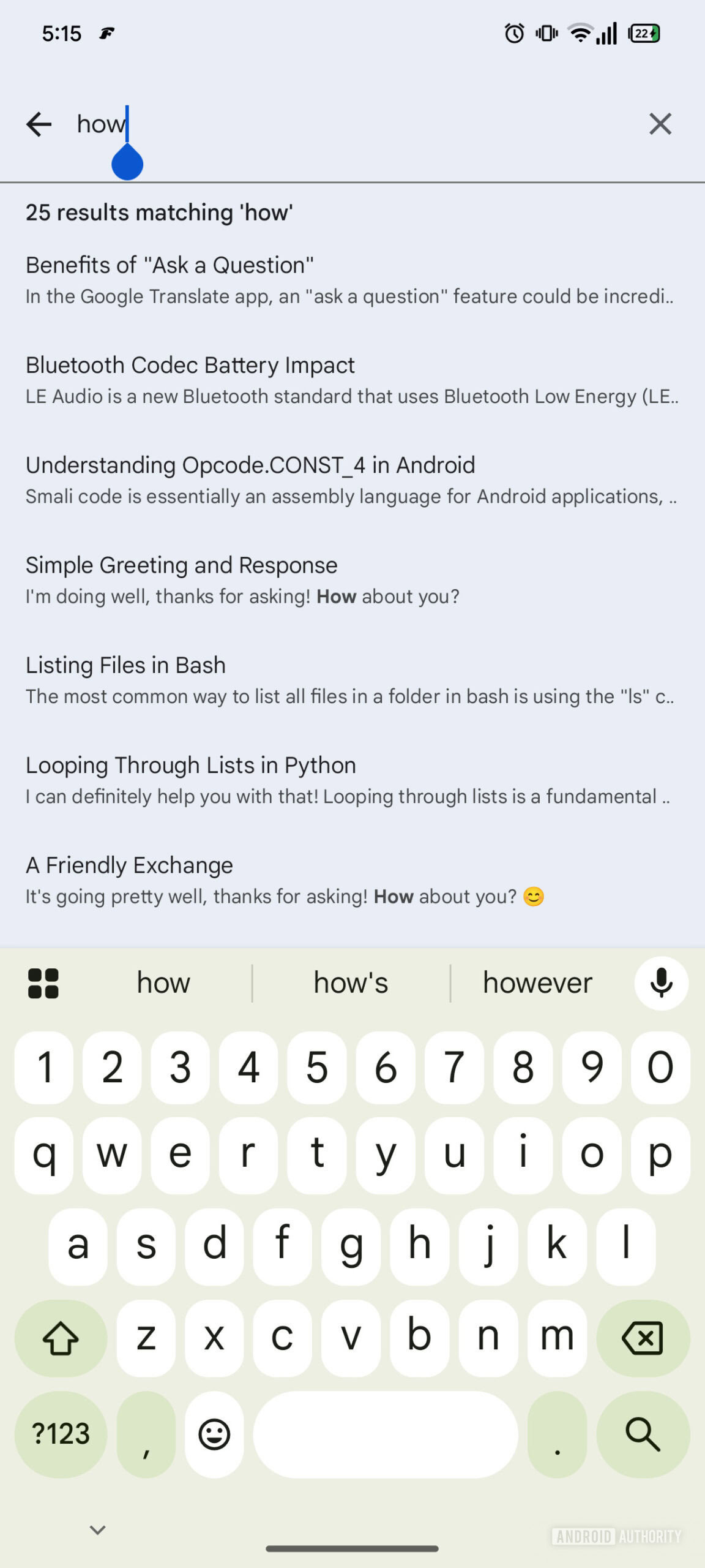 Gemini chat search 3