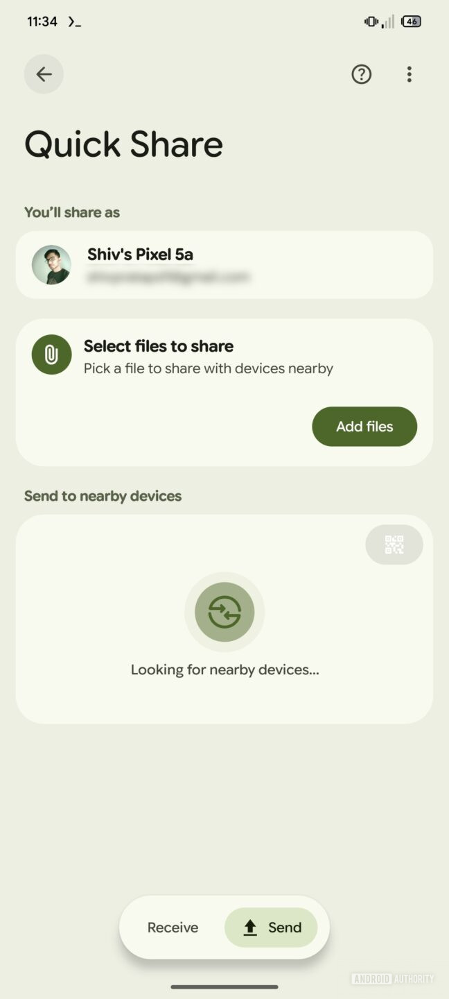 Here's your first look at Quick Share's major UI redesign