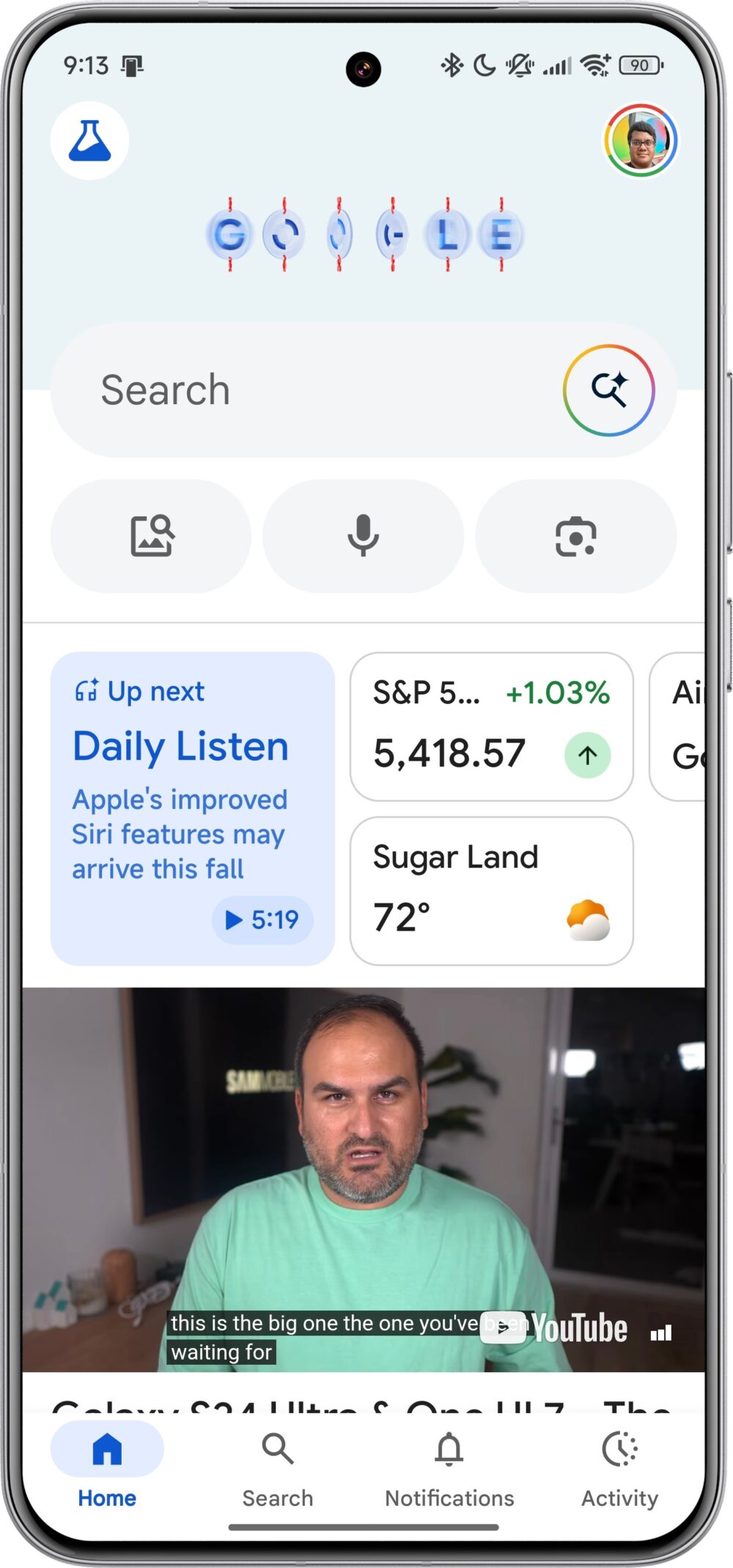 Google app starts emphasizing AI Mode search - Android Authority