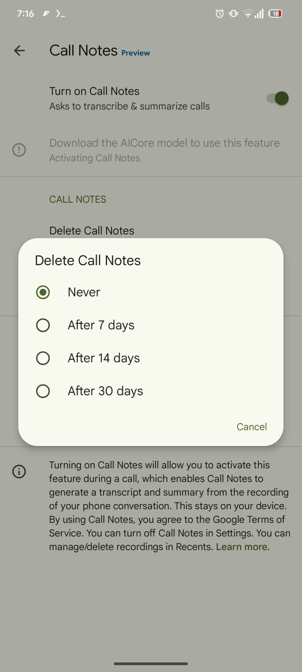 Dec Call Notes The Google Phone app could let you quickly clean up call notes (APK ...