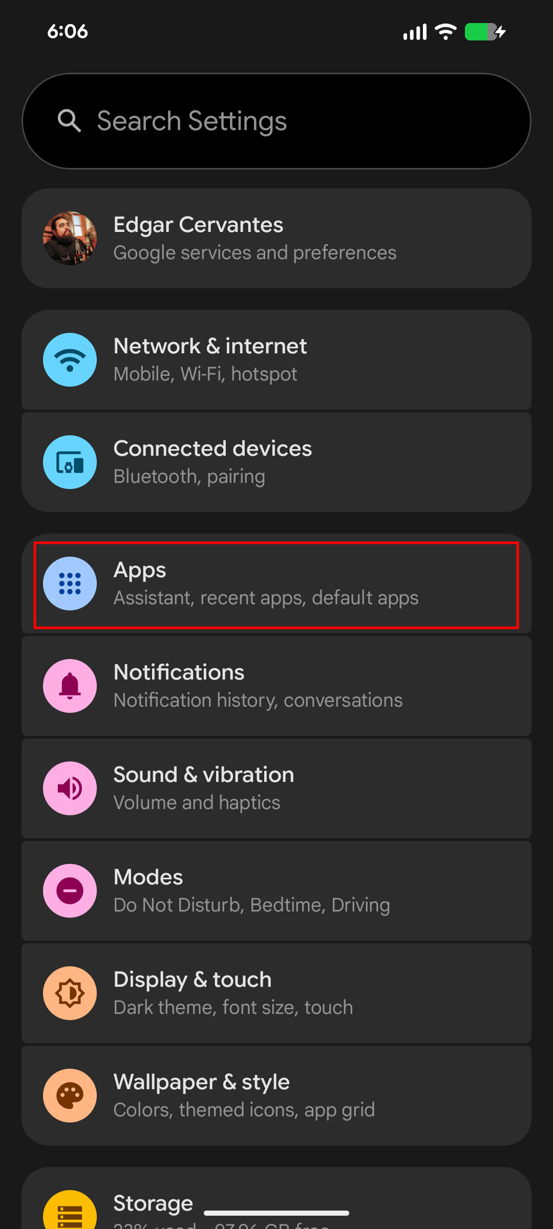 How to turn off background activity on Android 16 1