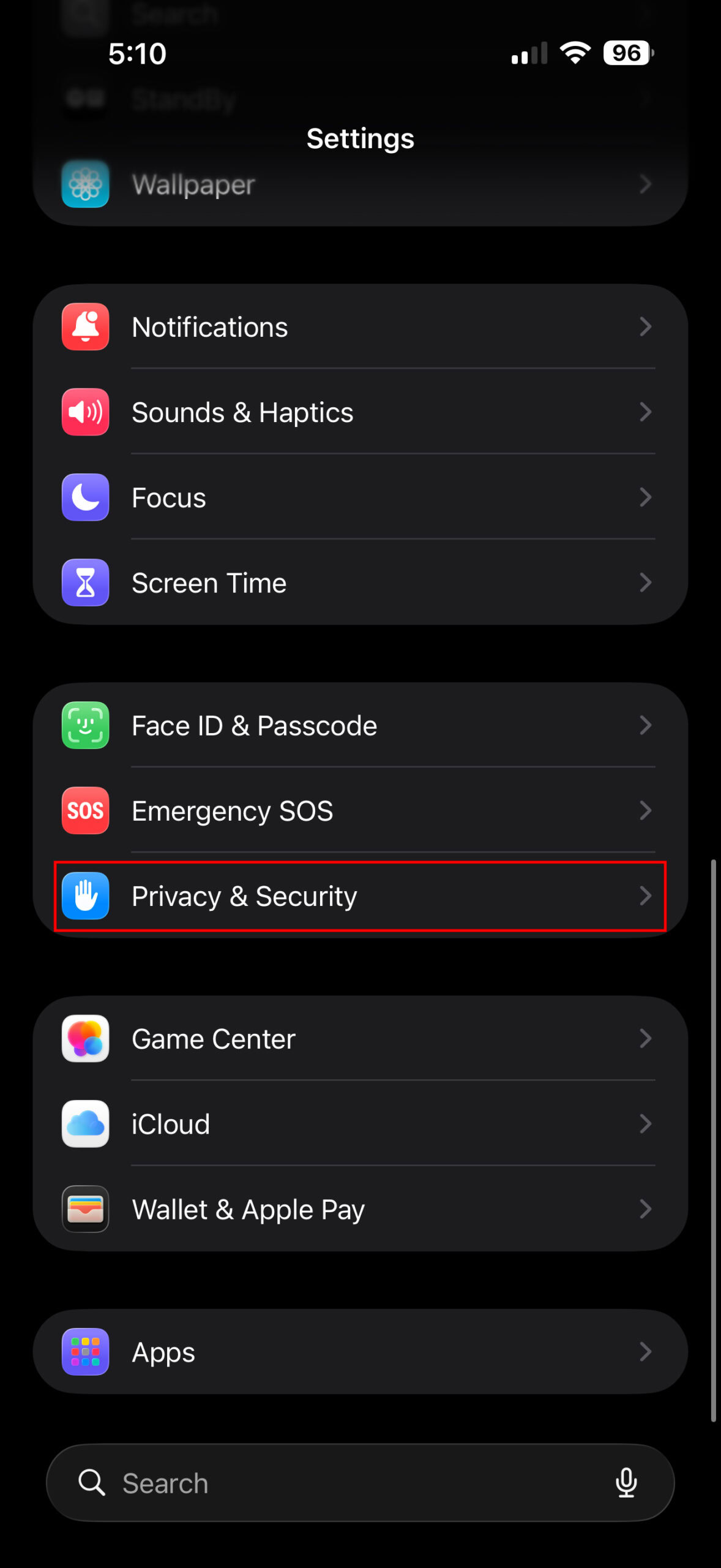 How to turn off location services on iOS 26 1