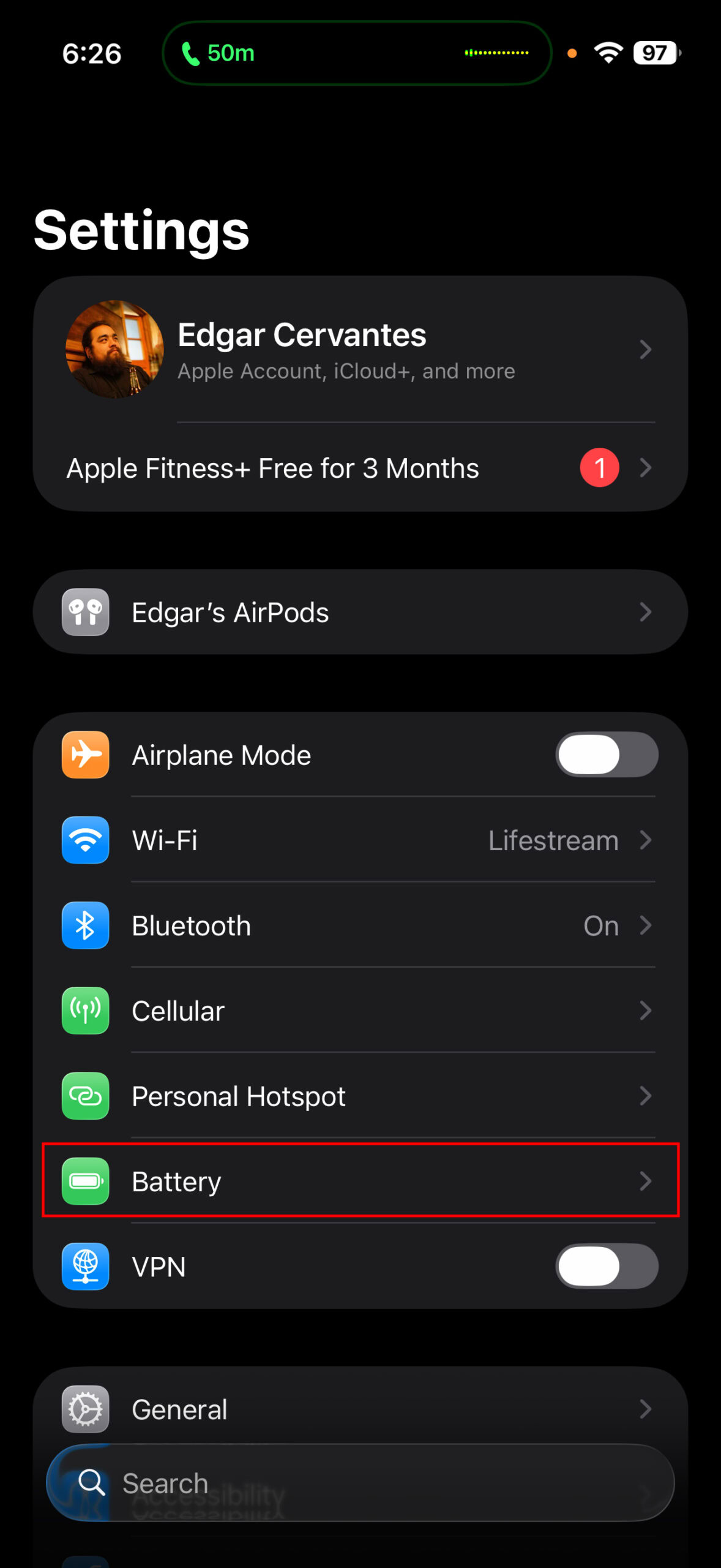 How to turn on Low Power Mode on iOS 26 1
