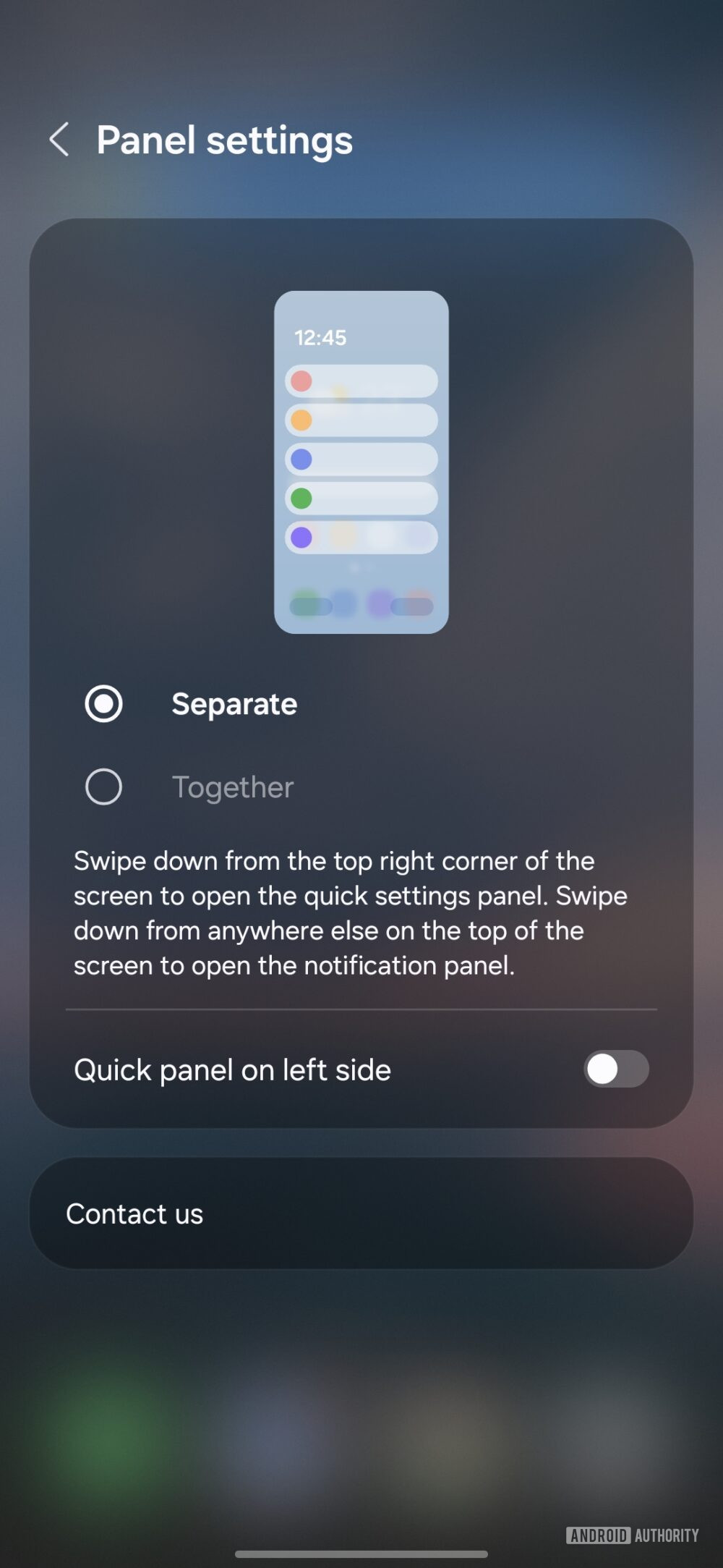 One UI 7 brings a smarter way to access the quick settings panel