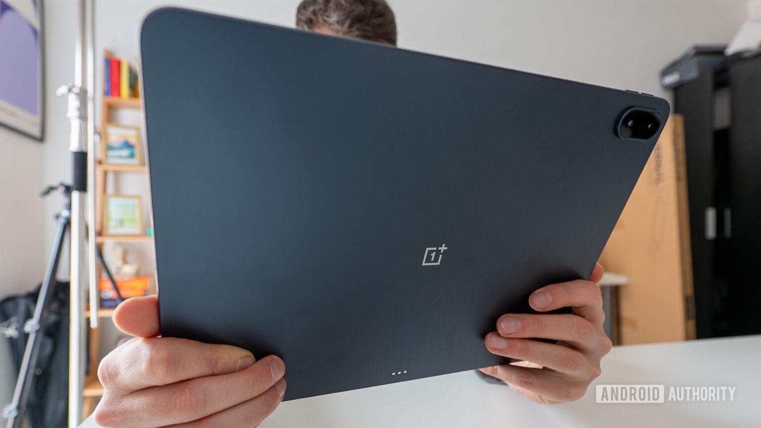 OnePlus Pad 3 being held in hands