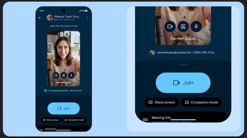 Expressive Interface Image What to expect from Material 3 Expressive and Google Meet - Android ...