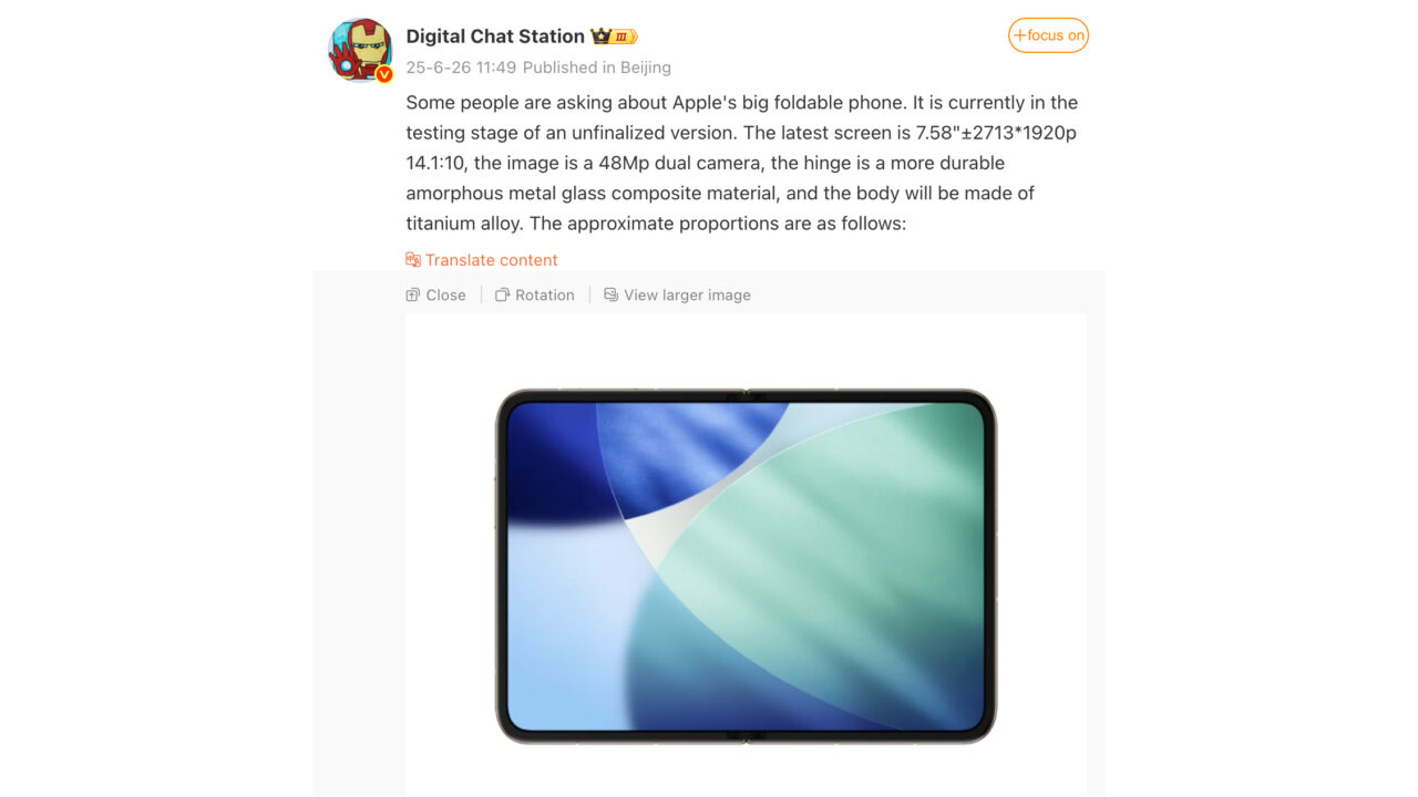 New iPhone Fold leak reveals cameras, but does it beat the Galaxy Z ...