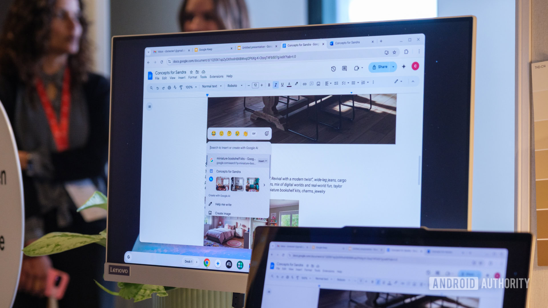 Google Chromebook Showcase Lenovo Chromebook Plus 14 Quick Insert on monitor Google Chromebook Showcase Lenovo Chromebook Plus 14 Quick Insert on monitor