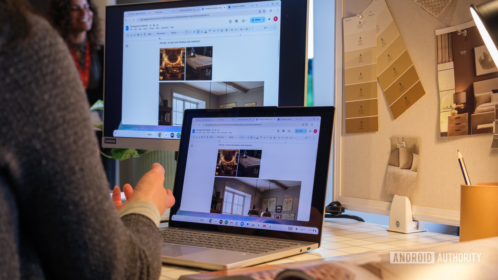 Google Chromebook Showcase Lenovo Chromebook Plus 14 image generation